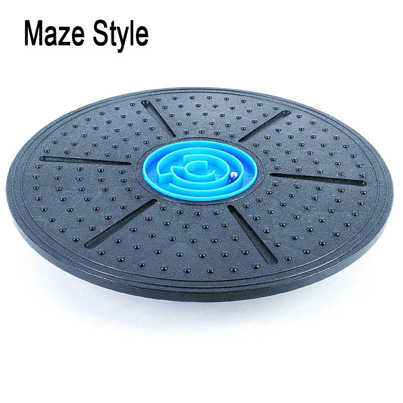 Yoga Balance Board Disc Stability Round Plates Exercise Trainer for Fitness Sports Waist Fitness Balance Board XA275A