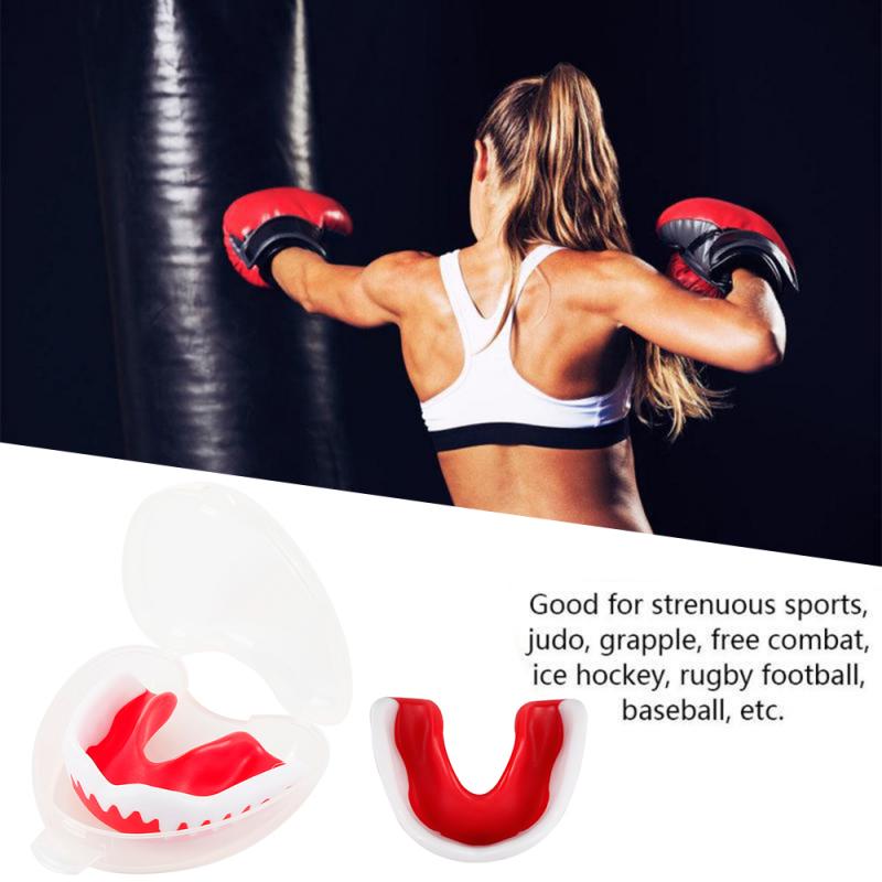 Soft EVA Adult Mouth Guard Silicone Teeth Protector for Boxing Sport Football Basketball Hockey Karate Muay Thai 7