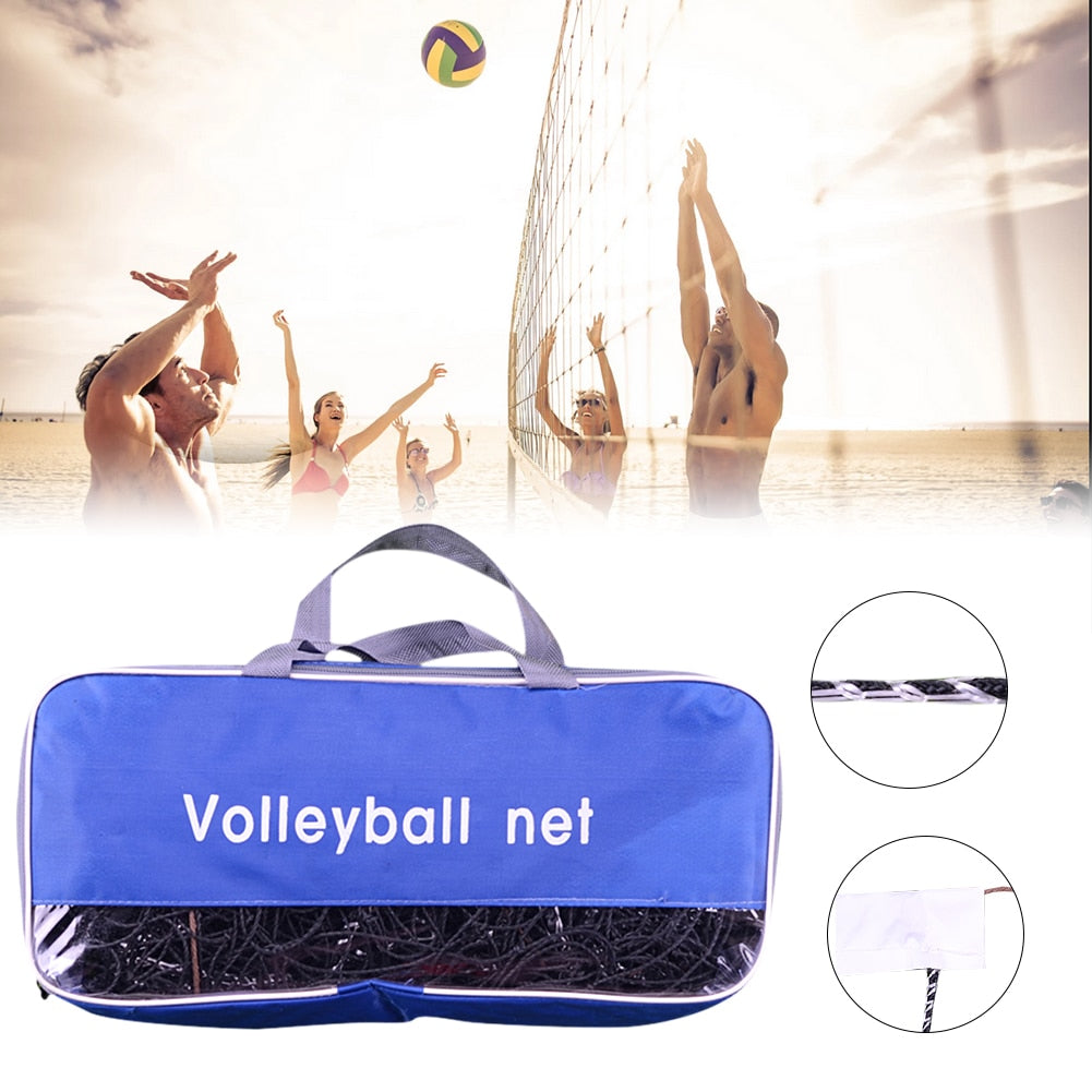 9.5x1m Volleyball Net For Practice Training Universal Style Beach Outdoor