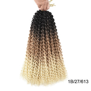 Open image in slideshow, TOMO Passion Twist Crochet Hair Synthetic Braiding Hair Extensions Spring Twist
