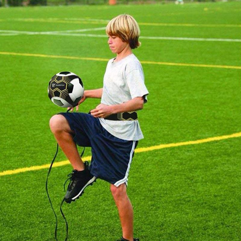 Adjustable Football Kick Trainer Adults Kids Soccer Ball Training Equipment