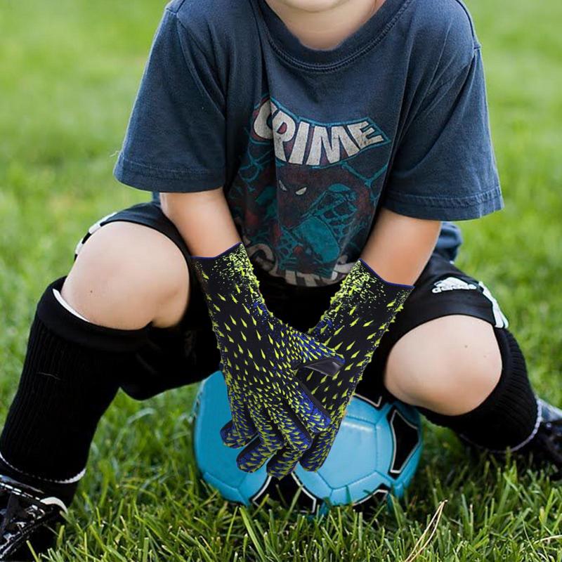 Children's Football Goalkeeper Gloves Sports Equipment Adult Training Kids Soccer Latex Gloves