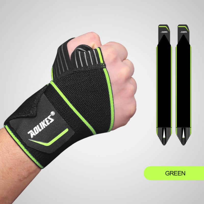 1Pair Wristband Wrist Support Weight Lifting Fitness Training Wrist Brace