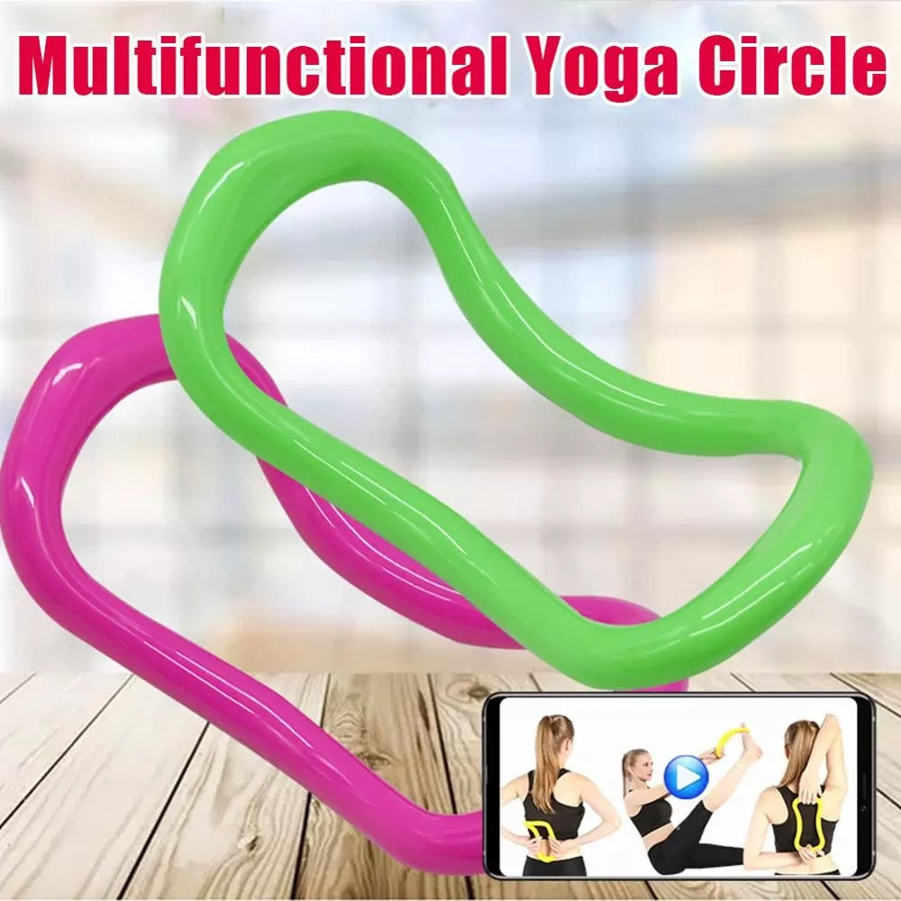 Circle Equipment Yoga Ring Pilates Workout Ring Loop Waist Shoulder Shape Pilates Bodybuilding for Home Training Accessorie