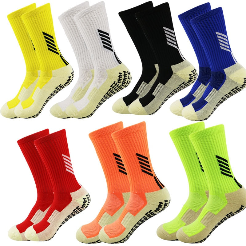 UGUPGRADE 2023 New Football Socks Mid Calf Non Slip Soccer Cycling Sports Mens EU38-45