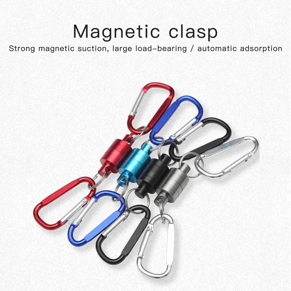 Mountaineering Buckle Magnetic Clasps Double Buckle Portable Fishing Wireless Rope Camping &amp; Hiking Sports