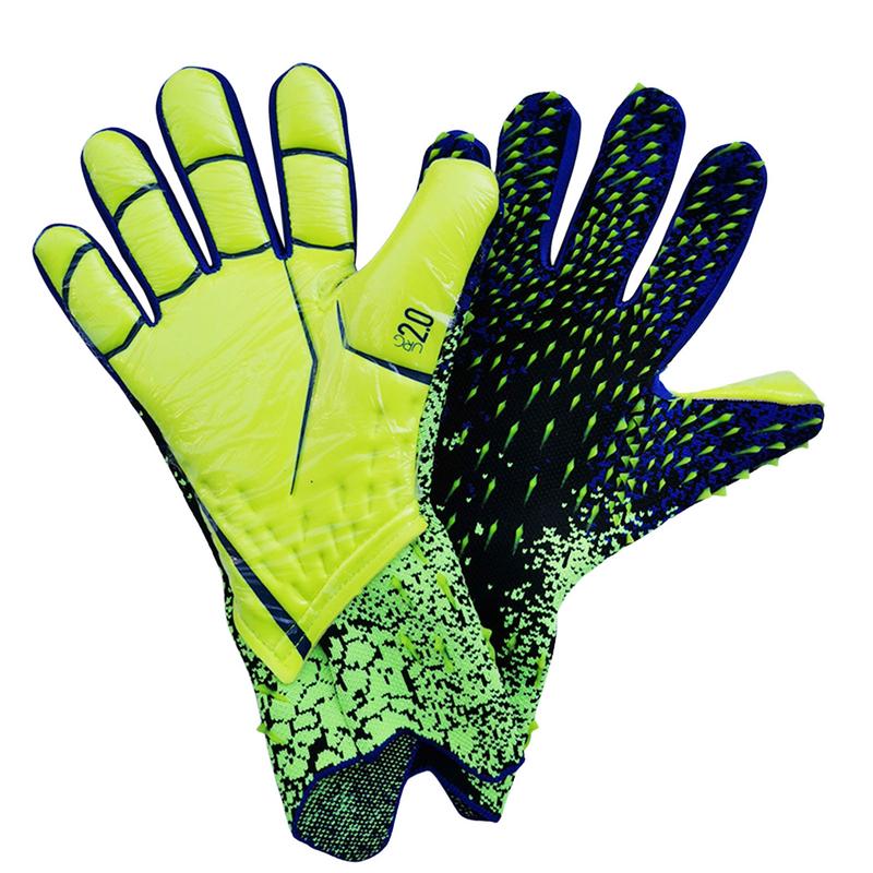 New Latex Football Goalkeeper Gloves Professional Protection Adults Teenager Soccer Goalie Gloves