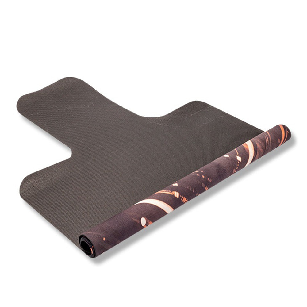 Non-Slip Pilates Reformer Mat Folding Exercise Portable Natural Rubber Meditation Yoga Mats Pad Gym Home Fitness Equipment