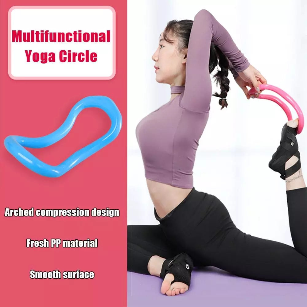 Circle Equipment Yoga Ring Pilates Workout Ring Loop Waist Shoulder Shape Pilates Bodybuilding for Home Training Accessorie