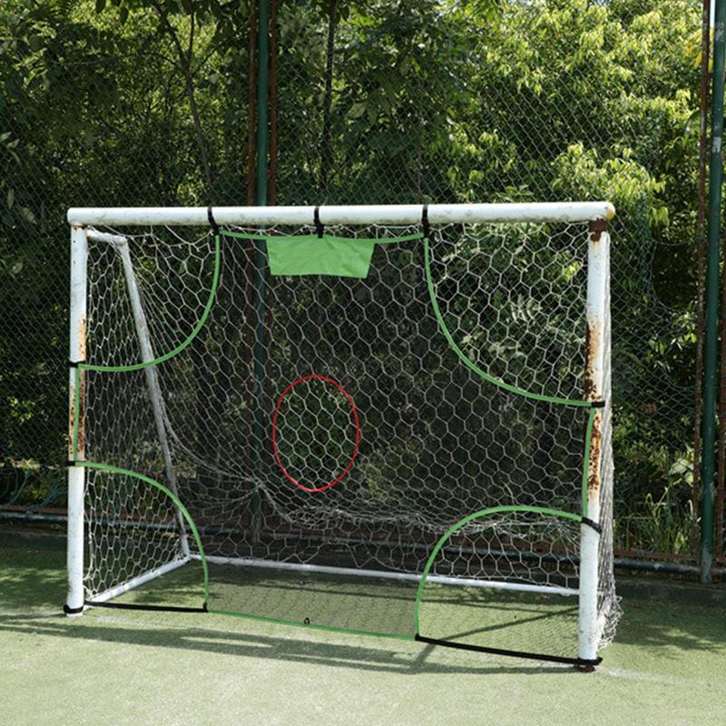 Football Target Net 1/3/5 Hole Detachable Soccer Goal Training Shooting Practice Equipment For Kids Adults