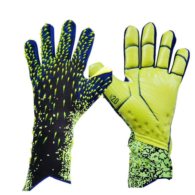 New Latex Football Goalkeeper Gloves Professional Protection Adults Teenager Soccer Goalie Gloves