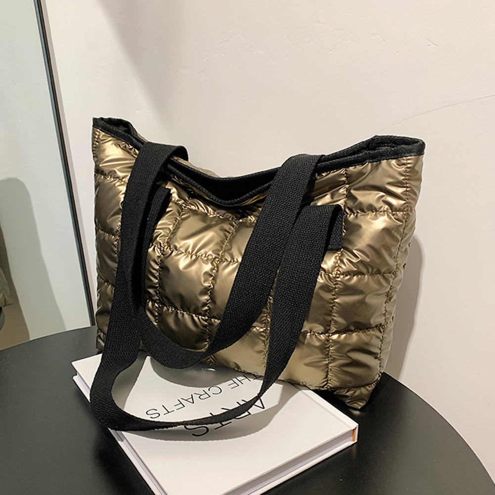 Fashion  Padded Handbags Large Capacity  Designer