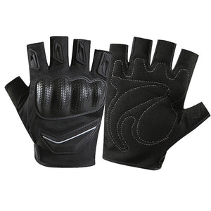 Open image in slideshow, Motorcycle Fingerless Gloves for Racing Riding Half Finger Gloves Motocross
