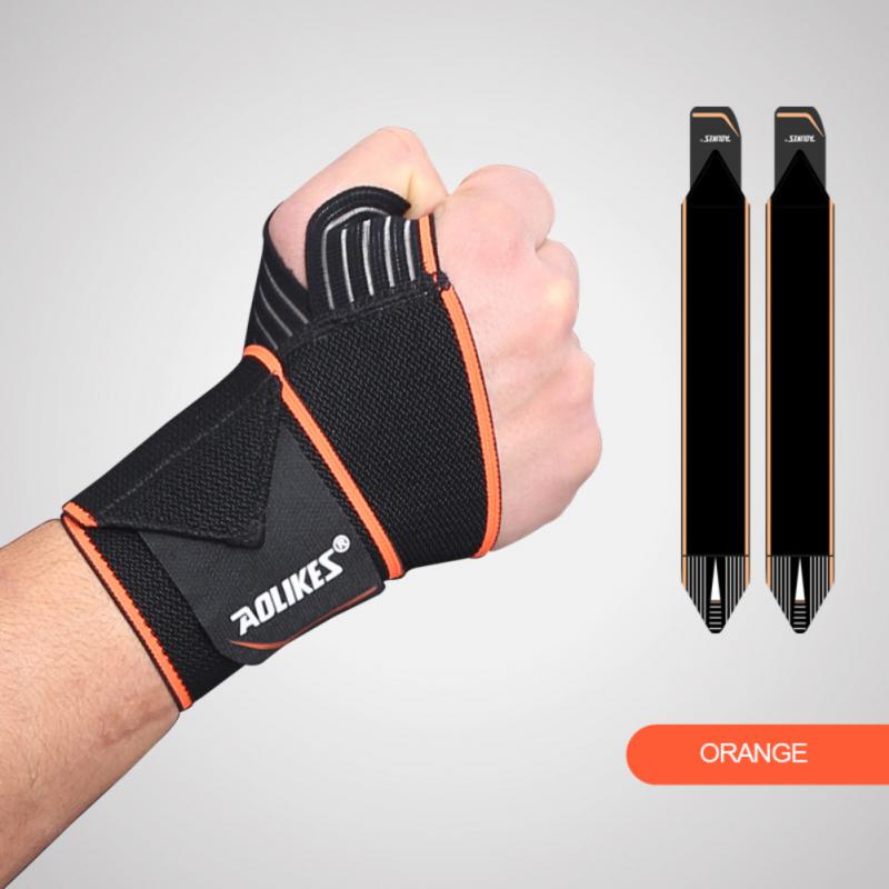 1Pair Wristband Wrist Support Weight Lifting Fitness Training Wrist Brace