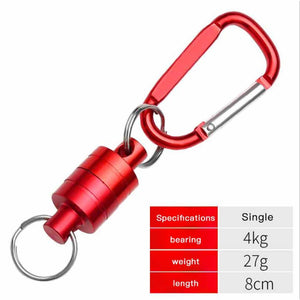 Open image in slideshow, Mountaineering Buckle Magnetic Clasps Double Buckle Portable Fishing Wireless Rope Camping &amp; Hiking Sports
