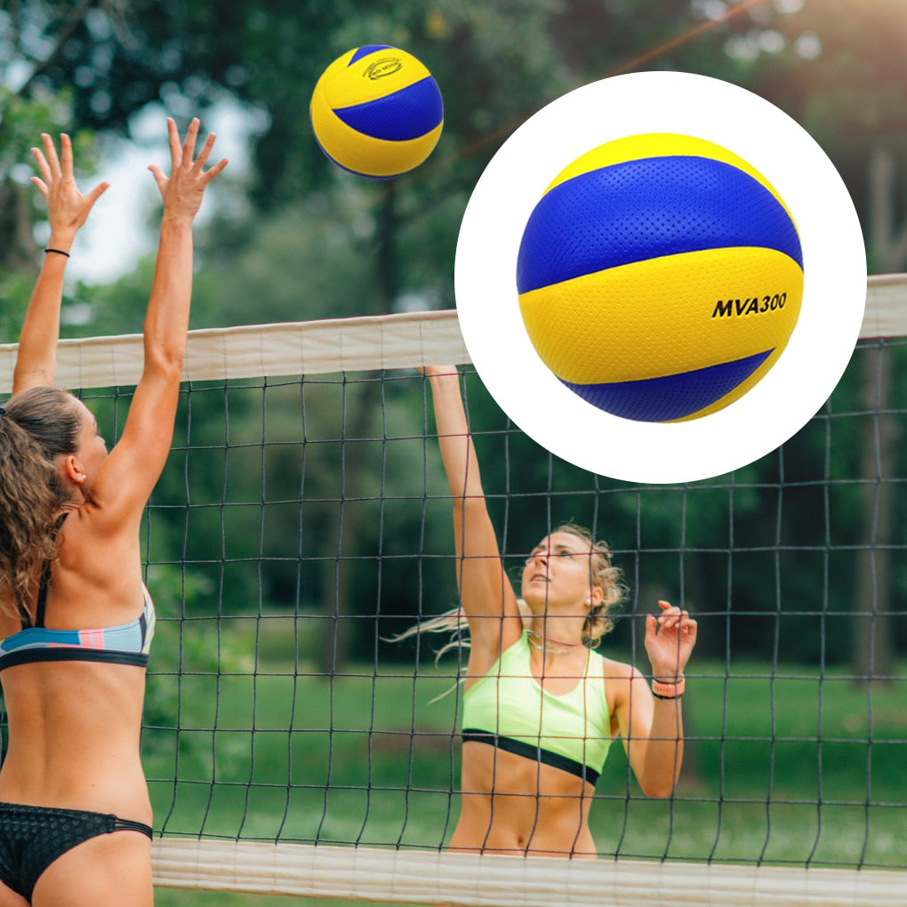 Size 5 Volleyball Soft Touch PU Ball Indoor Outdoor Sport Gym Game Training