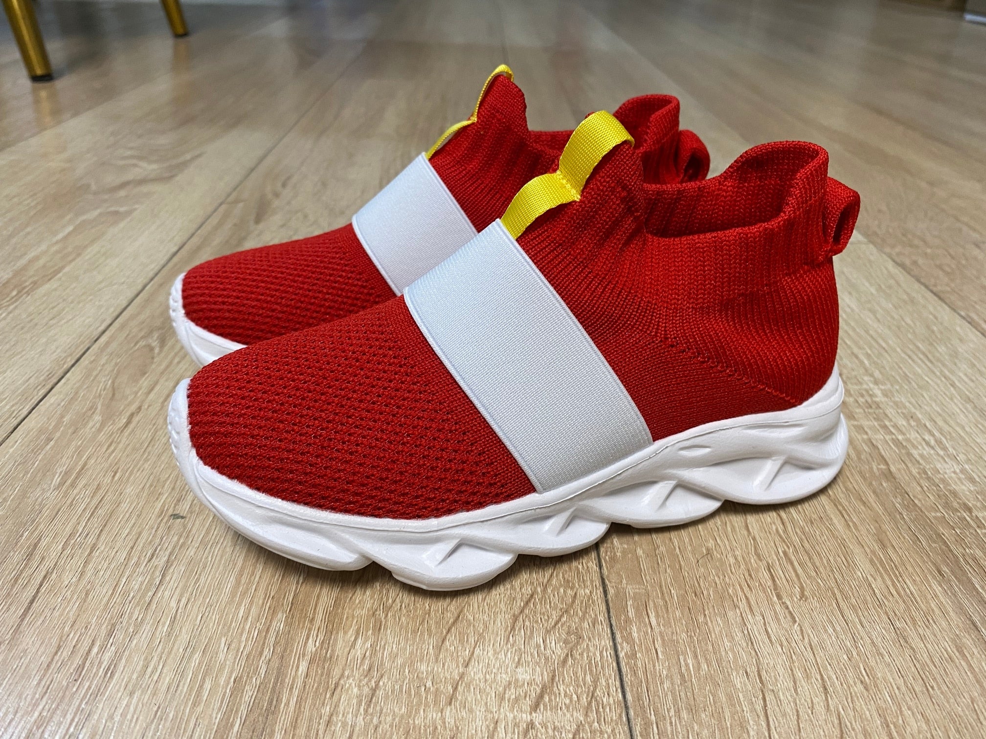 Sonic Shoes For Boys Kids Sonic Zapatillas  Red  For Kids Boys Girls Games Shoes