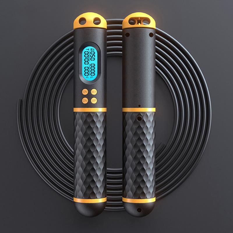 2 In 1 Multifun Speed Skipping Rope With Digital Counter Jumps And Calorie Count