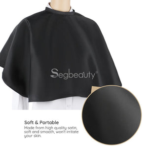 Segbeauty Makeup Beauty Capes Salon Beautician Esthetician Makeup Cape for Client with Adjustable Hook and Loop Closure