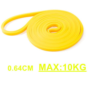Open image in slideshow, Tough Latex Resistance Band Elastic Exercise Strength Pull-Ups Auxiliary Pilates Gym Fitness Equipment Strengthening Train
