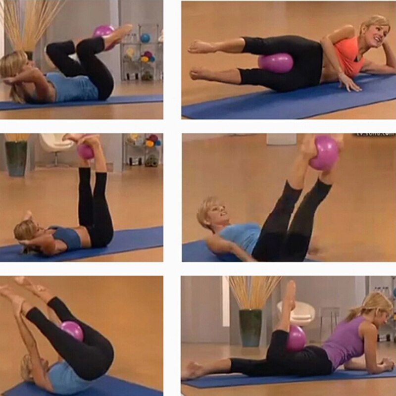 New 25cm Yoga Ball Exercise Gymnastic Fitness Pilates Ball Balance Exercise Gym Fitness Yoga Core Ball