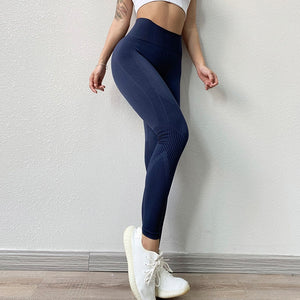 Open image in slideshow, 2022 Fitness High Waist Legging Women Tummy Control Jogging Workout Running Activewear Yoga Pant Push Up Tights

