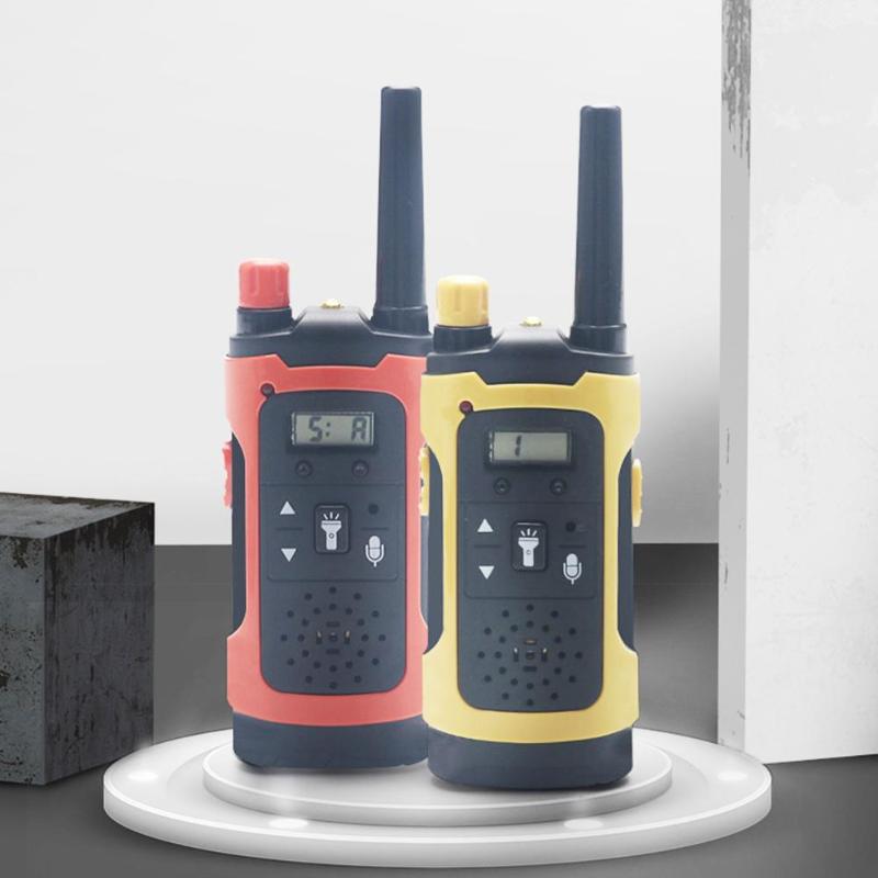 Walkie Talkies For Kids 300M Long Range Two Way Radios For Family Outdoor Adventure Game Voice Interphone Toy Children Gift