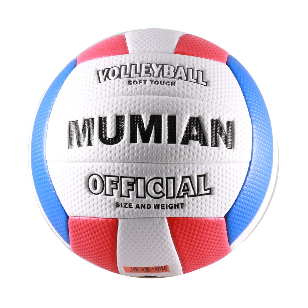 5# Volleyball Ball Outdoor Indoor Training Competition Soft Touch PU Leather for Students