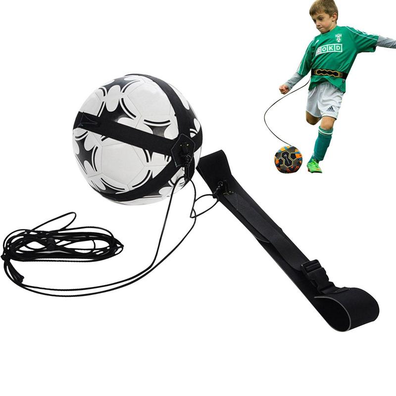 Adjustable Football Kick Trainer Adults Kids Soccer Ball Training Equipment