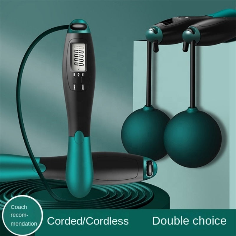 Cordless Electronic Jumping Rope Counting Speed