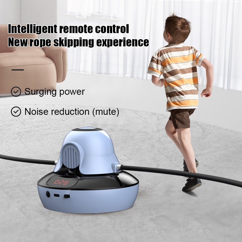 Multi-person Smart Automatic Rope Skipping Machine Remote Control Fitness Equipment for Home Workout Training Electric Jump Rope