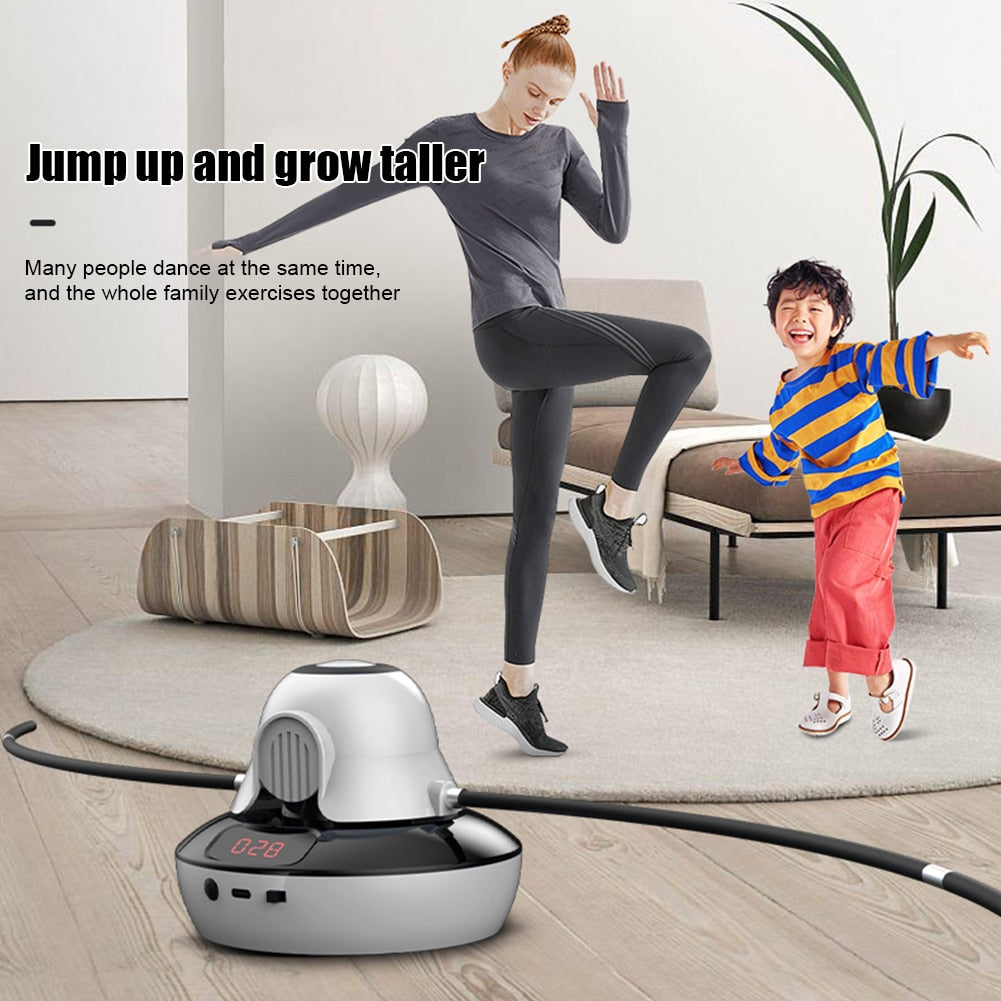 Multi-person Smart Automatic Rope Skipping Machine Remote Control Fitness Equipment for Home Workout Training Electric Jump Rope
