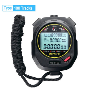 Open image in slideshow, Professional Digital Stopwatch Timer Multifuction Portable Outdoor Sports Running Training Timer Chronograph Stop Watch
