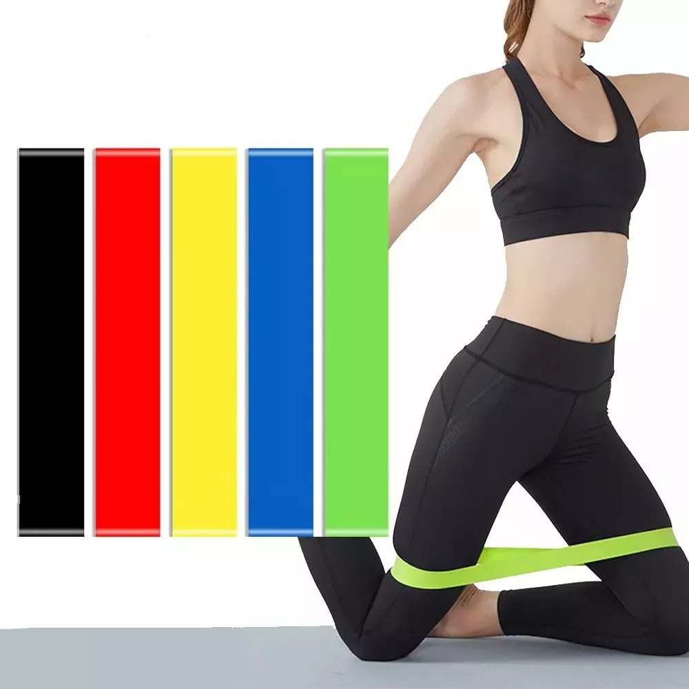 Training Fitness Gum Exercise Gym Strength Resistance Bands Pilates Sport Rubber Fitness Bands Crossfit Workout Equipment