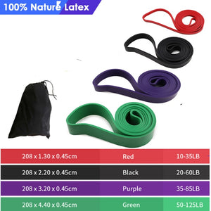 41" Resistance Bands Rubber Pull Up Crossfit Power Hanging Yoga Loop