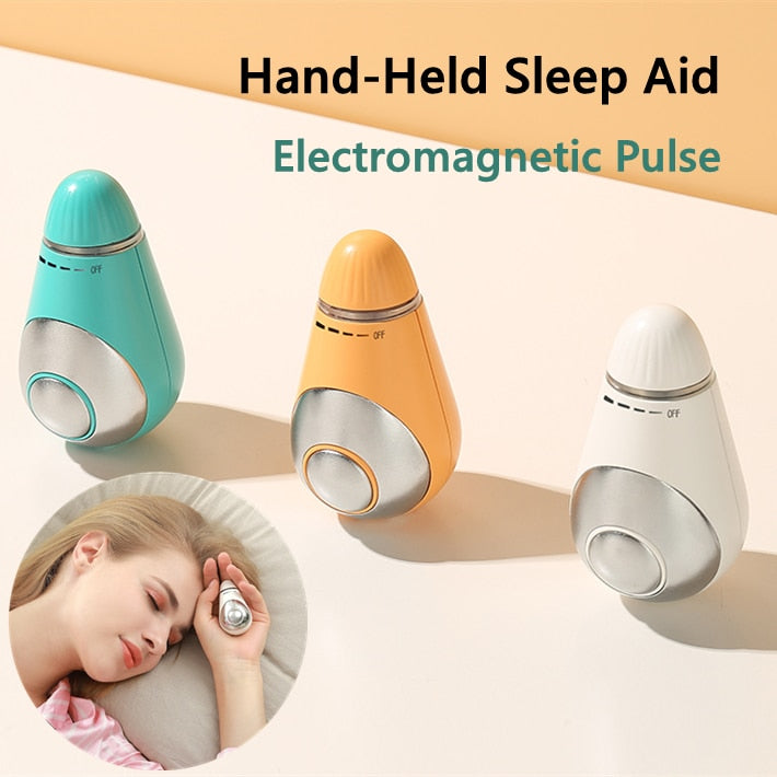 Hand Hold Relaxation Treatment Microcurrent Sleep Instrument - ontopoftheworldstore-888