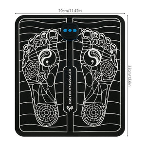 Open image in slideshow, 6 Modes Electric Foot Massager Mat Pad - ontopoftheworldstore-888
